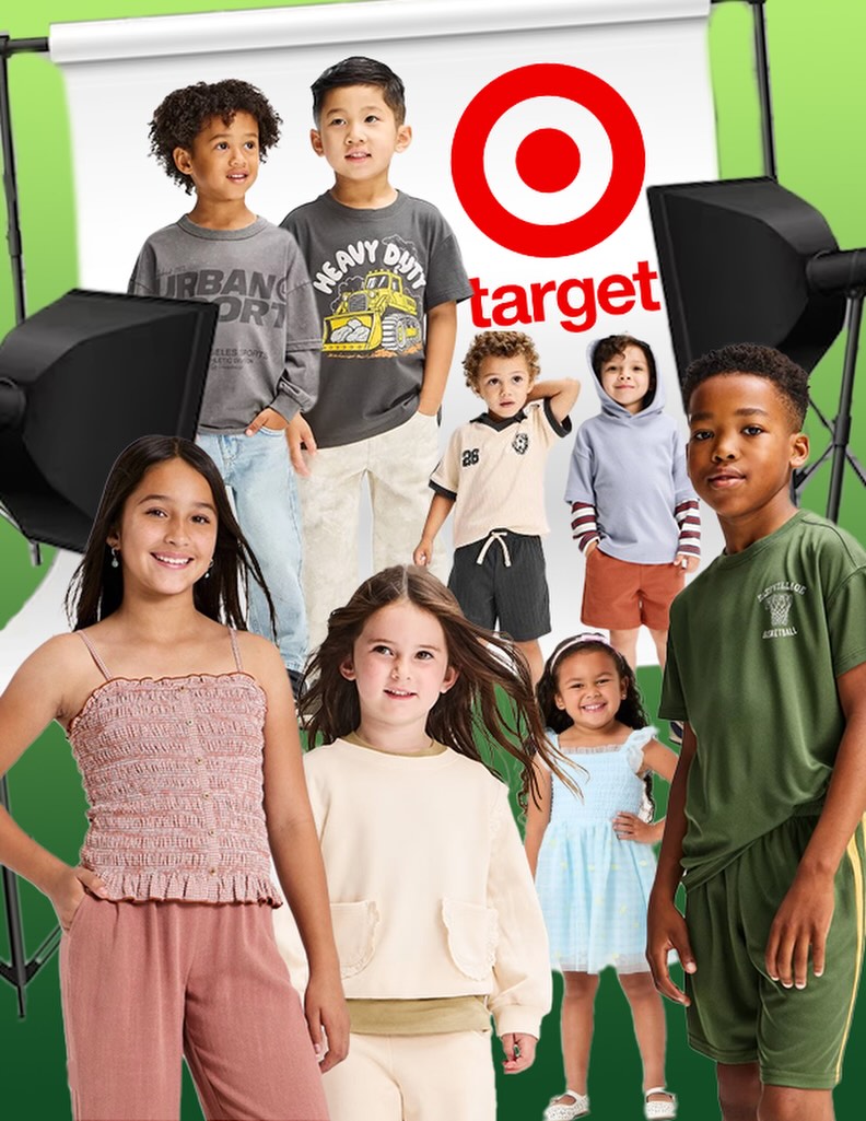 More gorgeous Paloma Target models! Way to go Anias, Calliah, Elijah, Maya, Riley, Stark, Lennox, and Aston!! #paloma…
