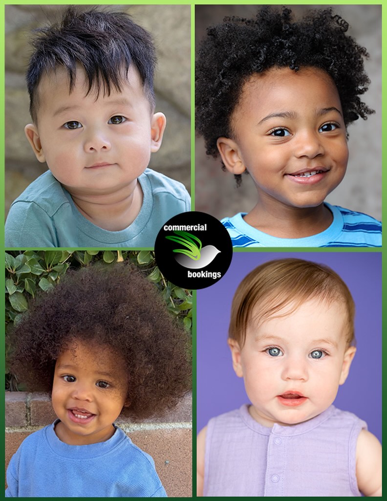 Congratulations to Amias on his AT&T commercial, Soleia on booking an ad for St. John’s Health Center, Darrien for hi…